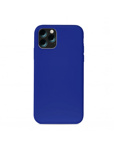 PROTECTOR IPHONE 11 PRO SILKY AND  SOFT SILICON - AZUL
