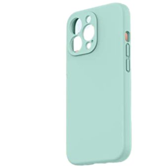 PROTECTOR IPHONE 13 PRO MAX SILICON - CELESTE