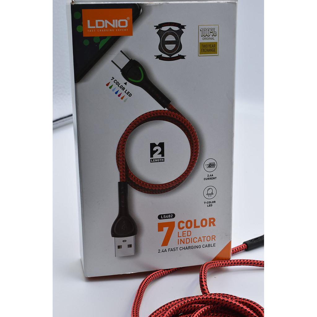 CABLE LDNIO 2M LS482 COLOR LED V8